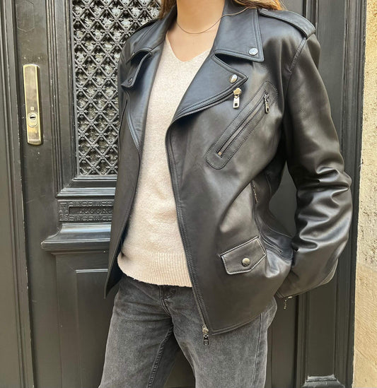 Veste en cuir