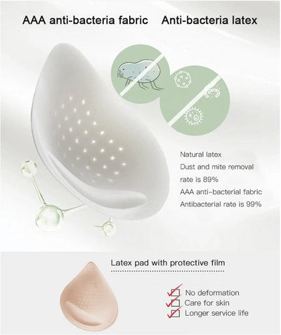 🎁Achetez 1 et obtenez 3 paquets💕Soutien-gorge push-up côtelé pour femmes, réglable et sans fil