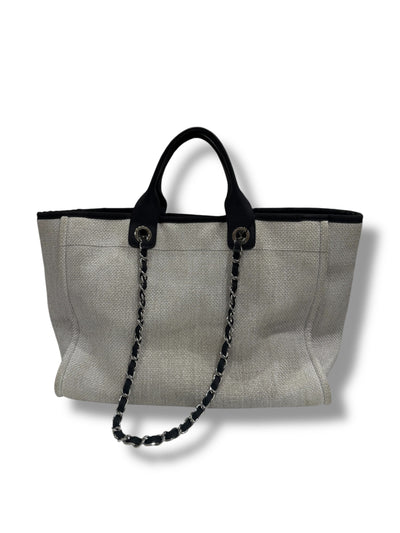 - Sac Cabas Deauville Gris et Noir