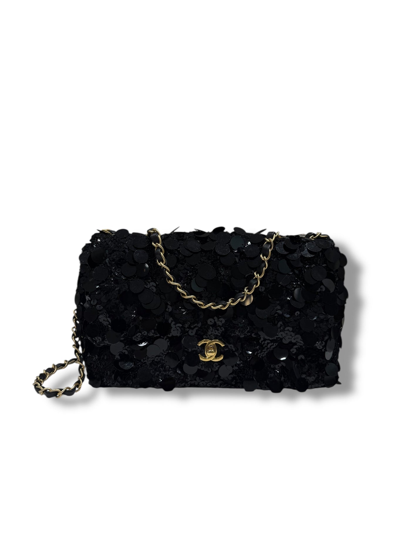 - Sac Classique Timeless 25 Sequins noirs