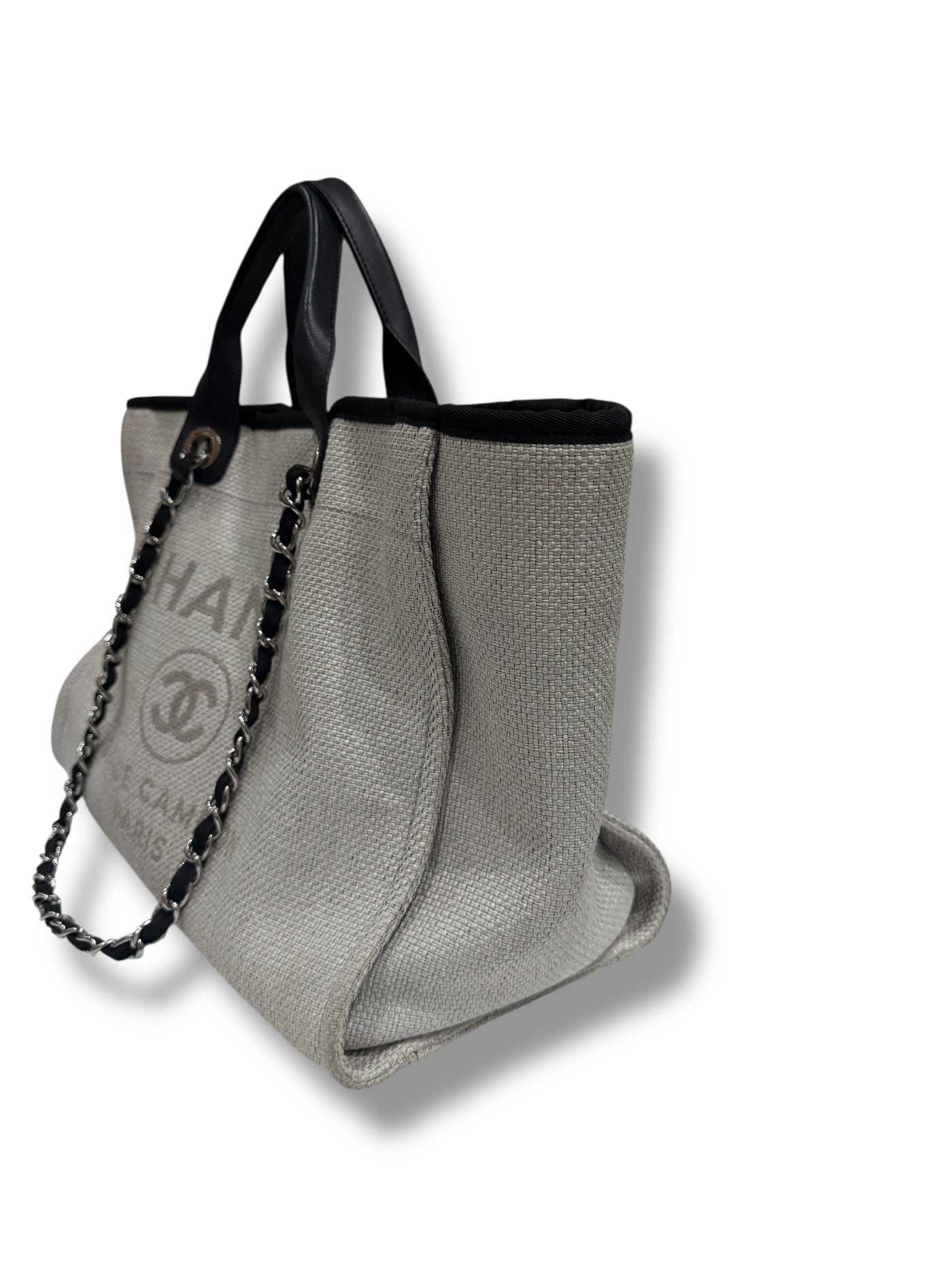 - Sac Cabas Deauville Gris et Noir