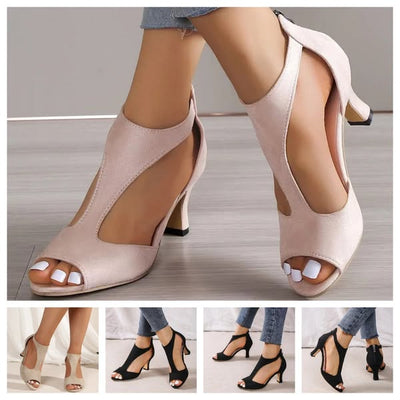 【🔥EU 35-43】👡2025 Nouvelle mode Chaussures à talons hauts romaines pour femmes.