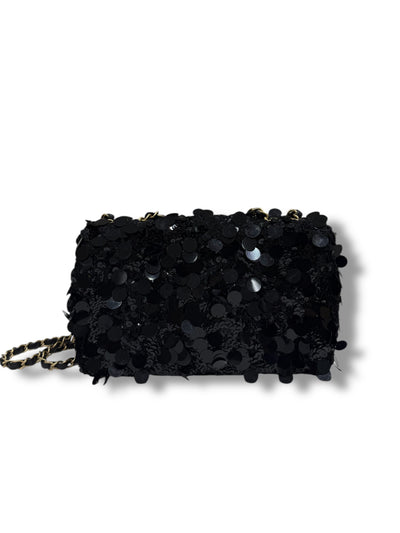 - Sac Classique Timeless 25 Sequins noirs
