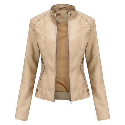 Milena™ | Veste en Cuir Élégante