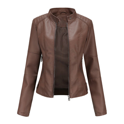 Milena™ | Veste en Cuir Élégante