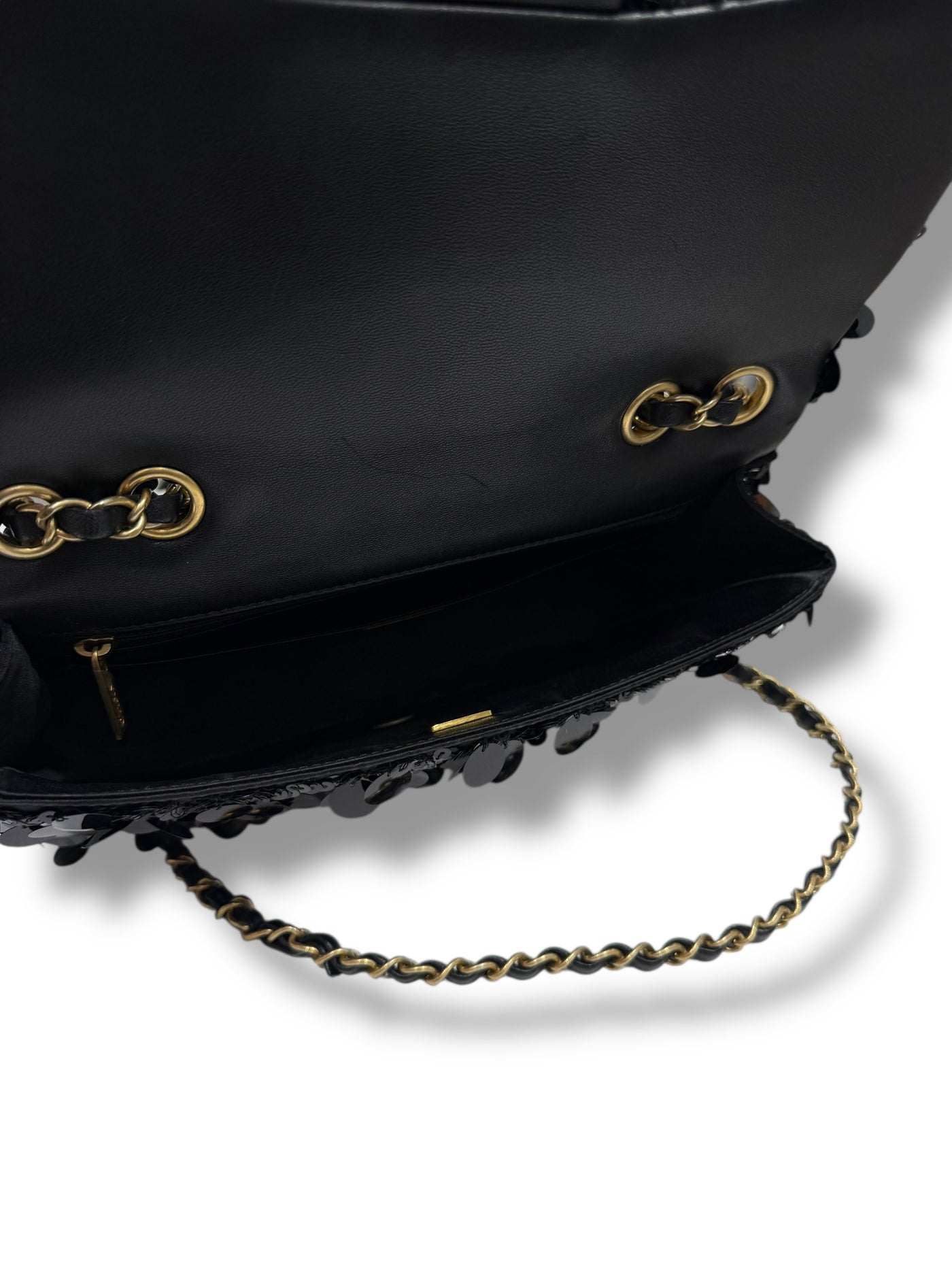 - Sac Classique Timeless 25 Sequins noirs