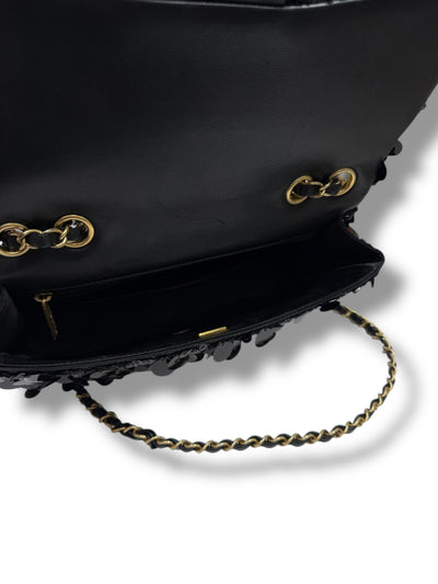 - Sac Classique Timeless 25 Sequins noirs