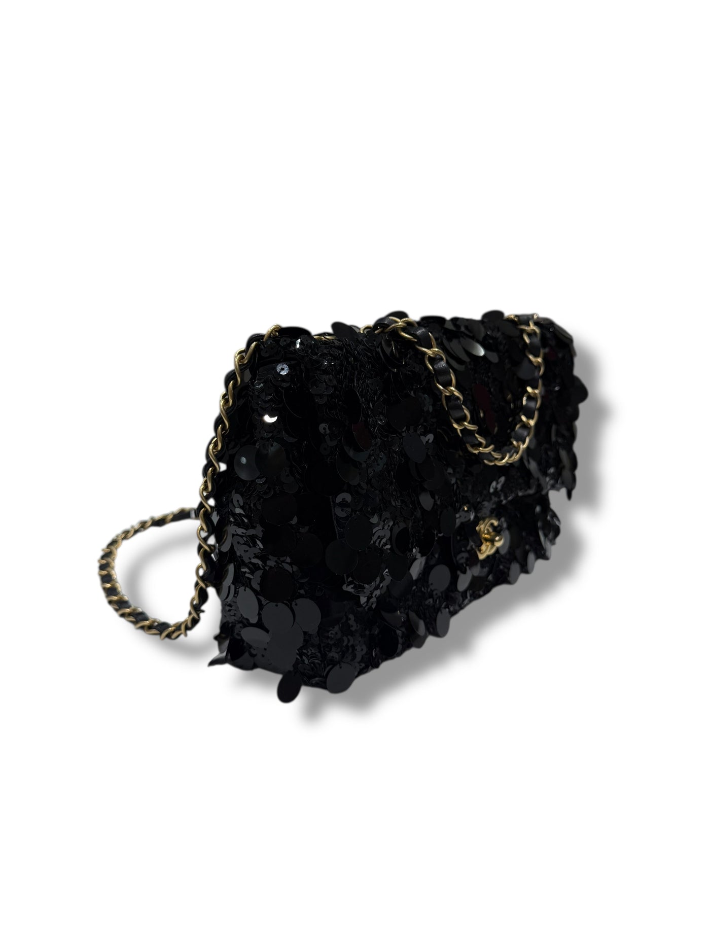- Sac Classique Timeless 25 Sequins noirs
