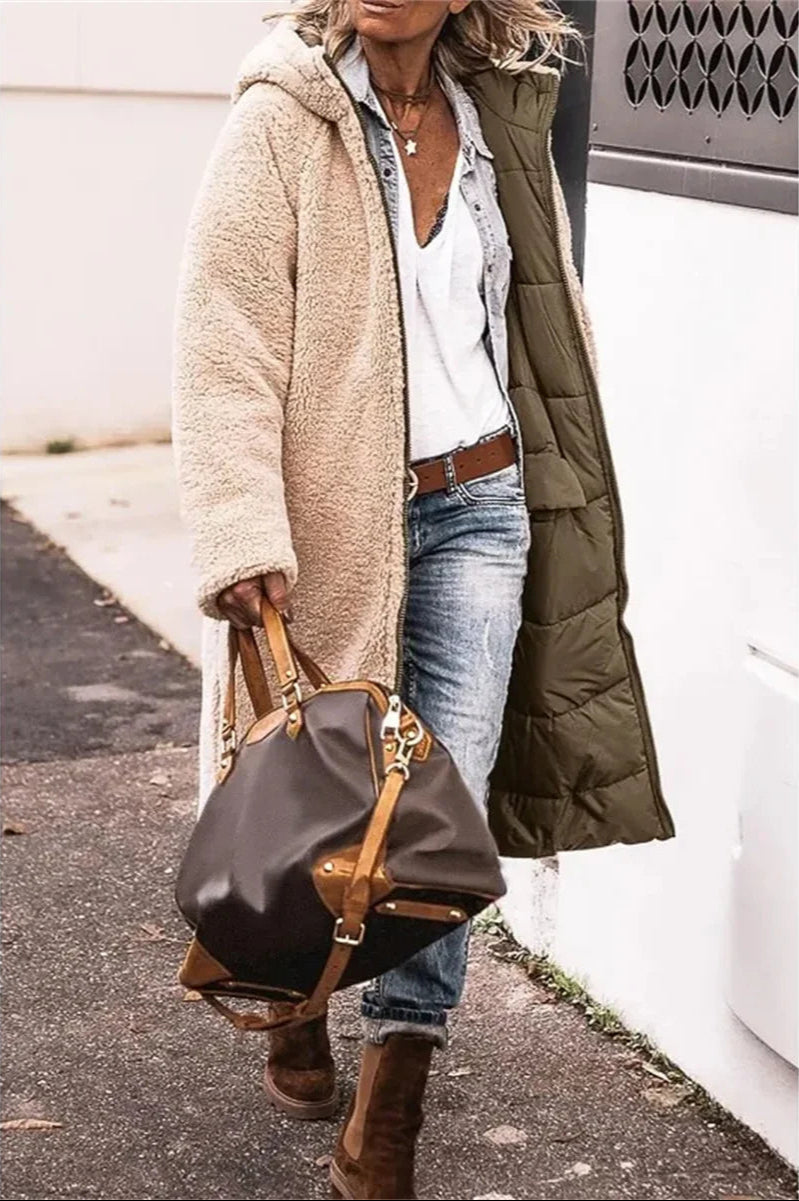 Delphine™ | Manteau Long Confortable 2-en-1