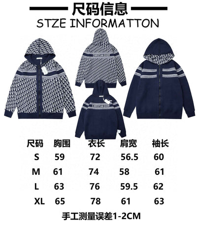 Navy Reversible Hoodie