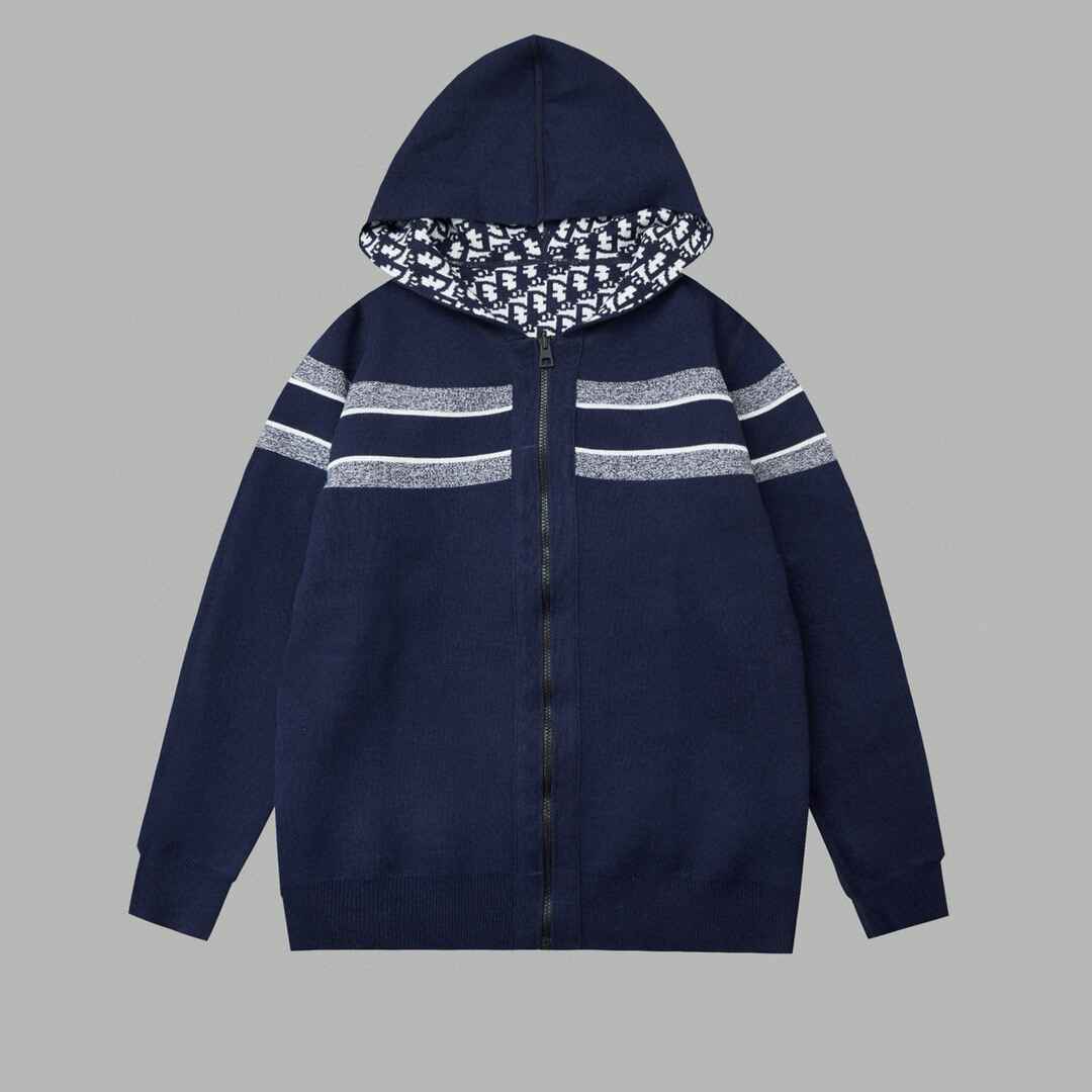 Navy Reversible Hoodie