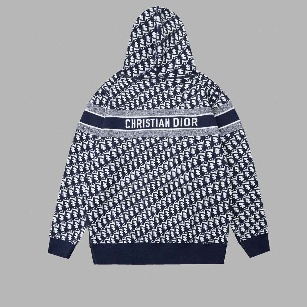 Navy Reversible Hoodie