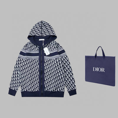 Navy Reversible Hoodie