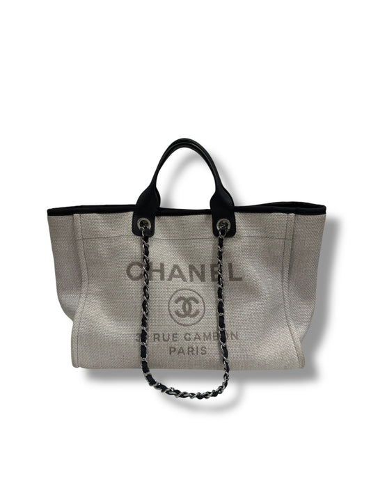 - Sac Cabas Deauville Gris et Noir