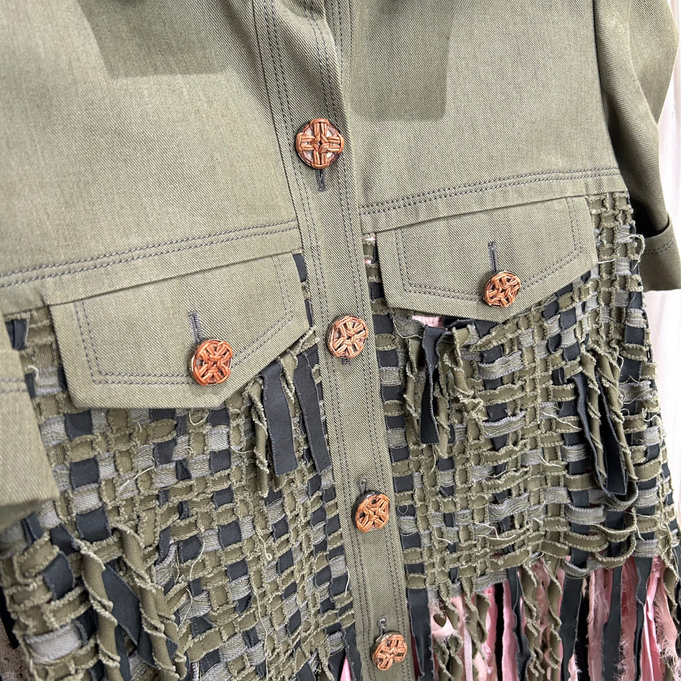 - Veste manches courtes