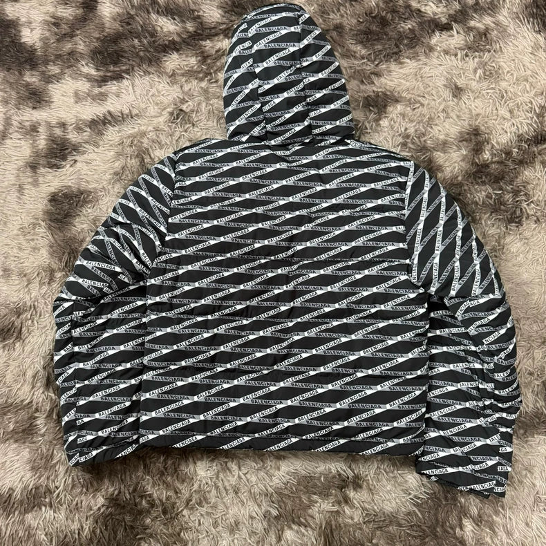 All-over Print Down Jacket