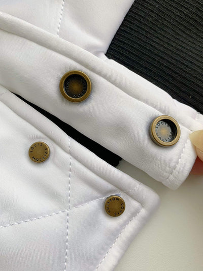 Monogram Quilted Varsity Bomber Jacket