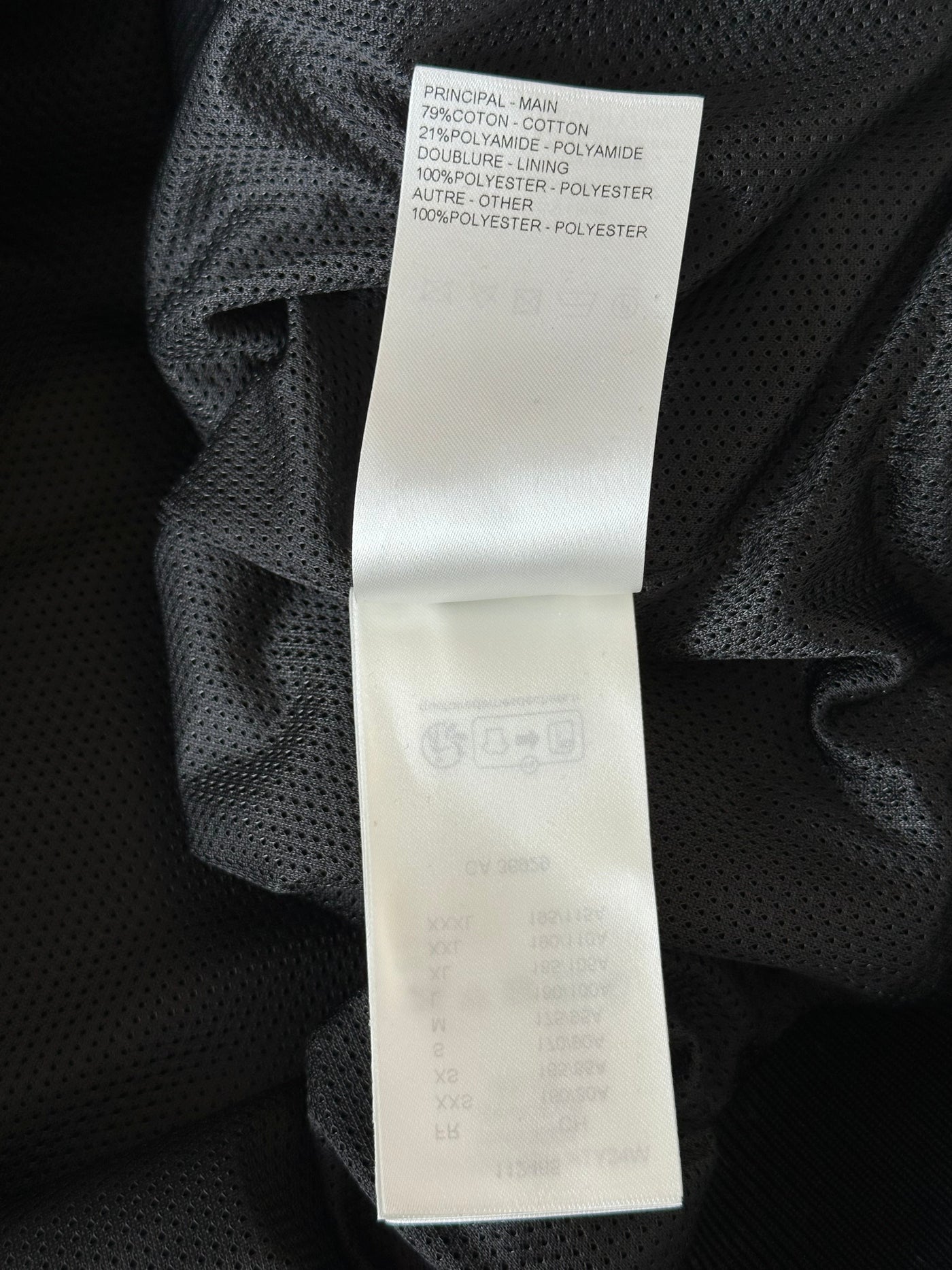 Black & White Hybrid Track Jacket