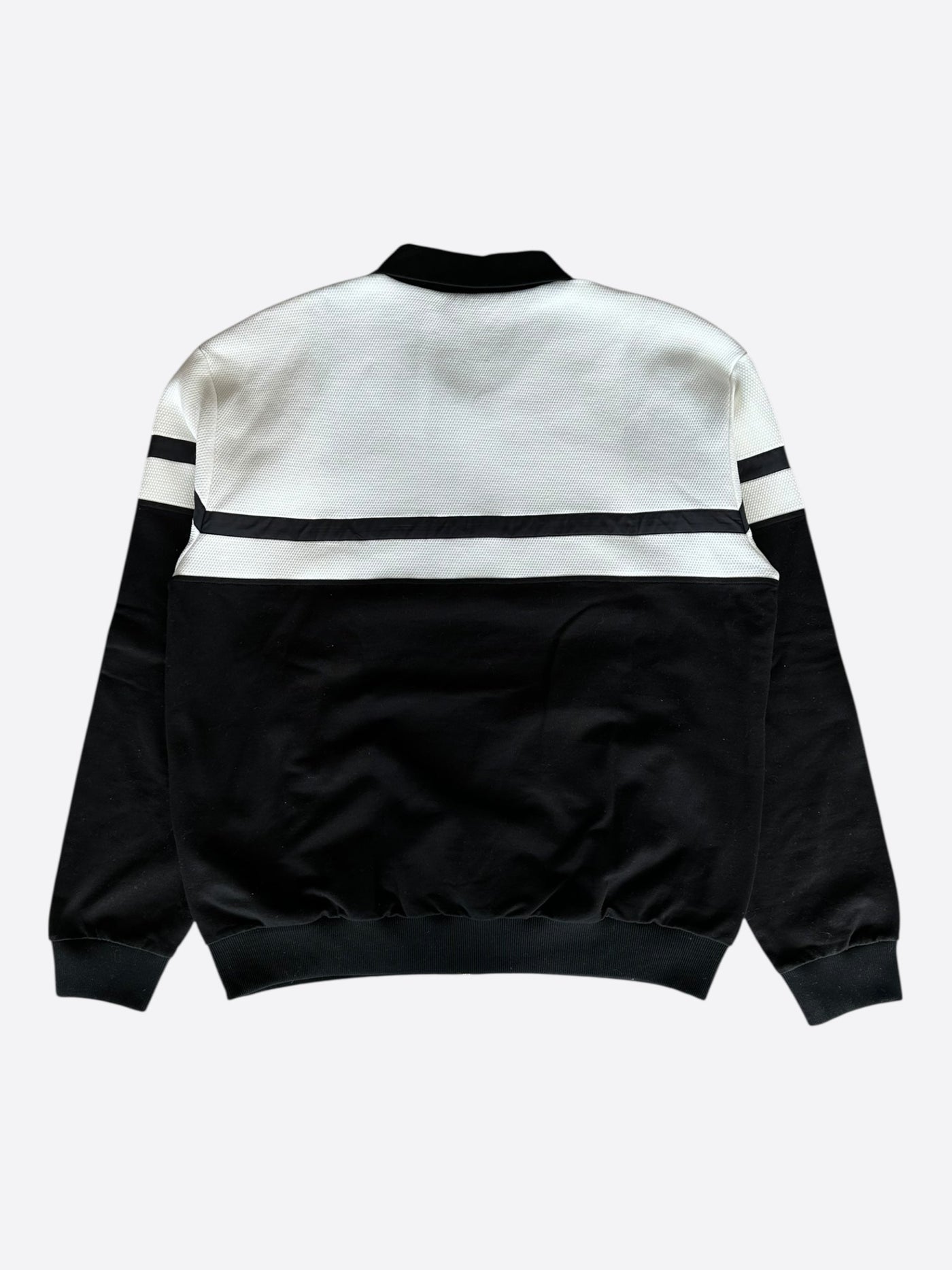 Black & White Hybrid Track Jacket