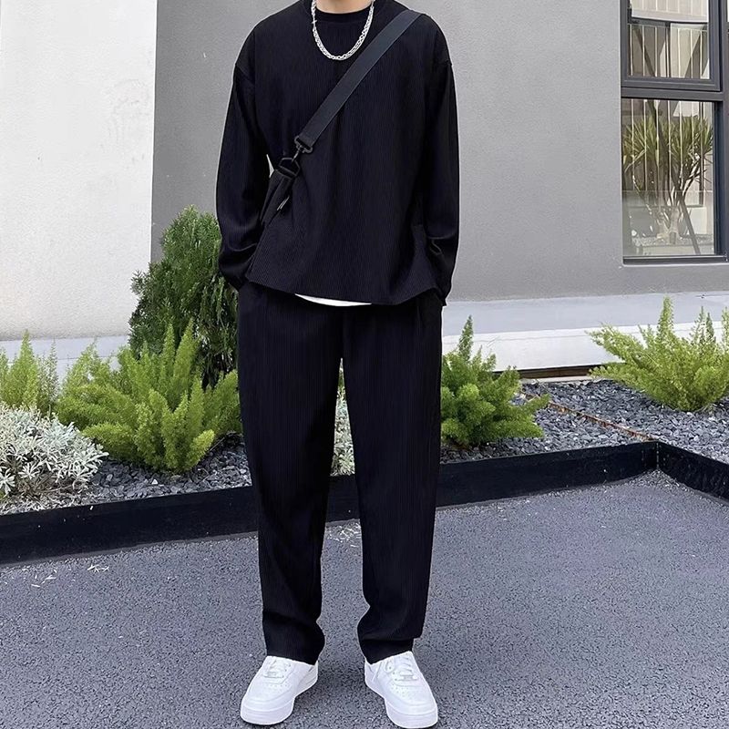 Ensemble 2 pièces à manches longues à la mode pour hommes 🎁Livraison gratuite