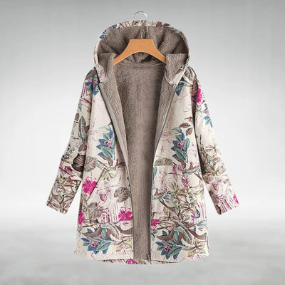 Fleural – Veste Polaire Stylée à Motifs Floraux
