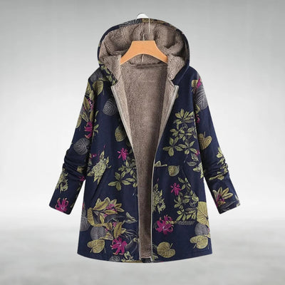 Fleural – Veste Polaire Stylée à Motifs Floraux