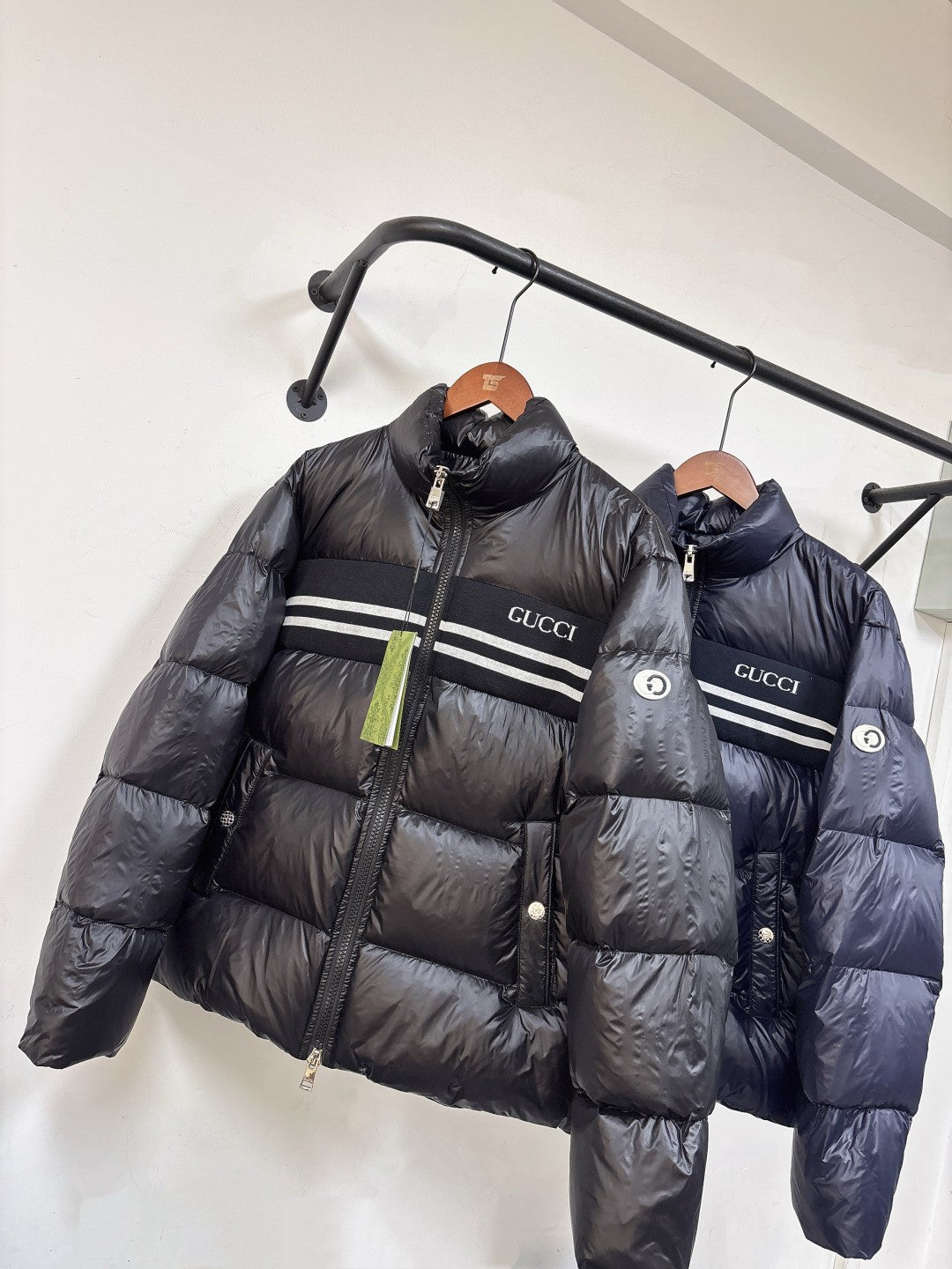 DOUDOUNE SPORT-CHIC | BLOUSON MATELASSÉ LOGOTÉ