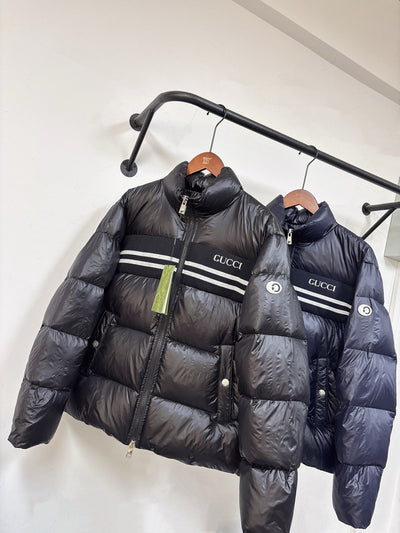 DOUDOUNE SPORT-CHIC | BLOUSON MATELASSÉ LOGOTÉ