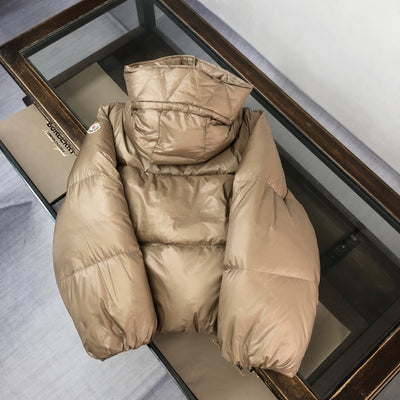 DOUDOUNE GLOSSÉE | DUO EXCLUSIF EN VERNIS BRILLANT