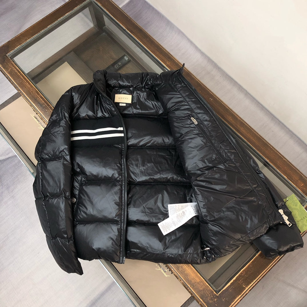 DOUDOUNE SPORT-CHIC | BLOUSON MATELASSÉ LOGOTÉ