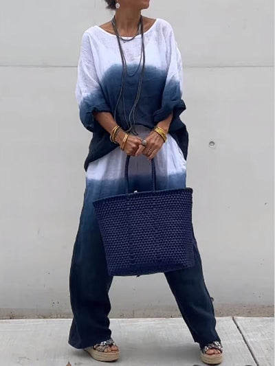 Ensemble deux pièces décontracté et confortable pour femmes