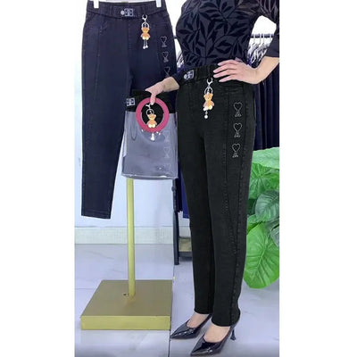 🔥Vente du dernier jour✨🔥Jean stretch renforcé pour femme