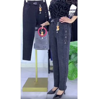 🔥Vente du dernier jour✨🔥Jean stretch renforcé pour femme