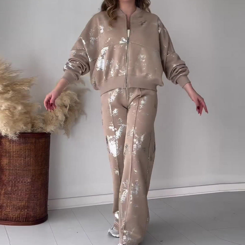 ✨🎇Soldes de la Fête du Printemps 50 % RÉDUCTION🔥🎁 Ensemble deux pièces tendance et décontracté en sweat-shirt