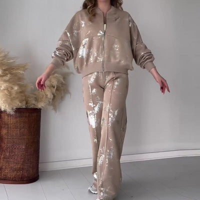 ✨🎇Soldes de la Fête du Printemps 50 % RÉDUCTION🔥🎁 Ensemble deux pièces tendance et décontracté en sweat-shirt