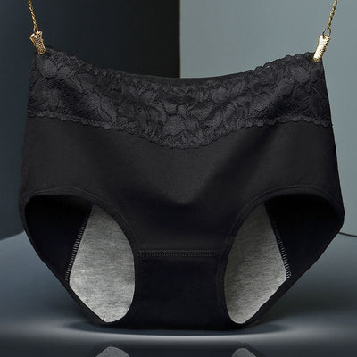 Culottes anti-fuites menstruelles en coton ultra doux à taille haute pour femmes
