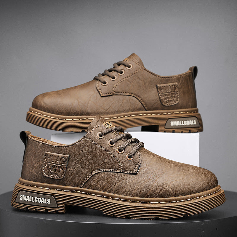 👞Chaussures en cuir décontractées pour hommes offrant un confort ultime - cadeau idéal