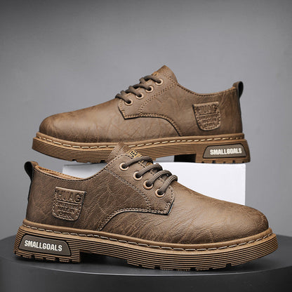 👞Chaussures en cuir décontractées pour hommes offrant un confort ultime - cadeau idéal
