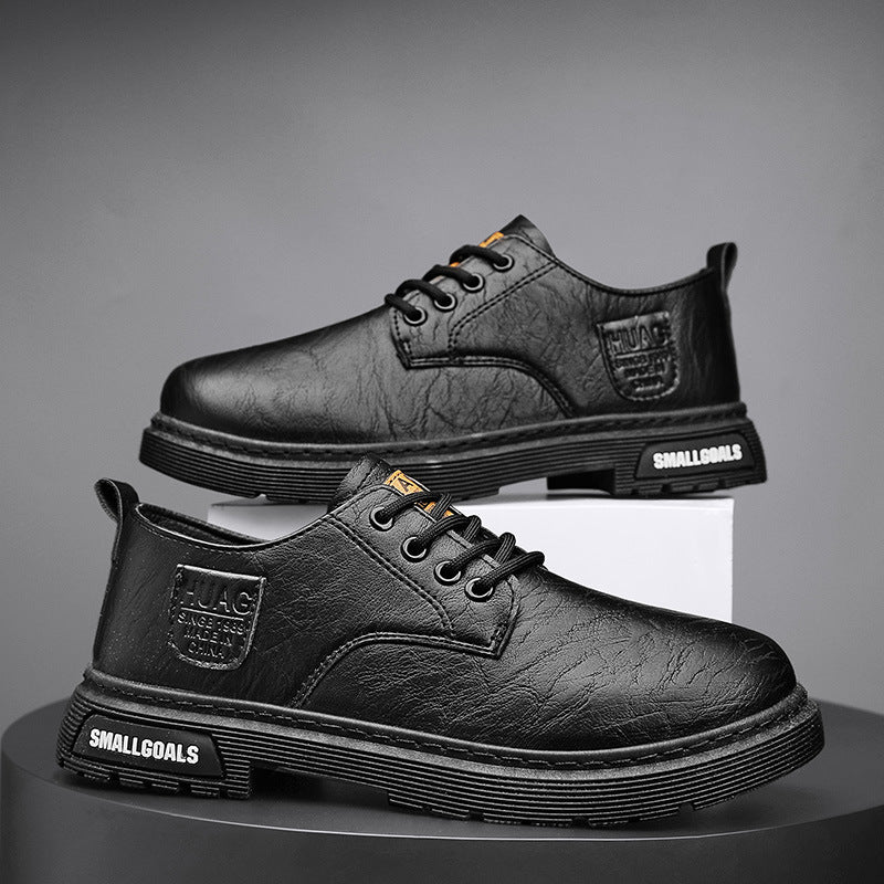 👞Chaussures en cuir décontractées pour hommes offrant un confort ultime - cadeau idéal