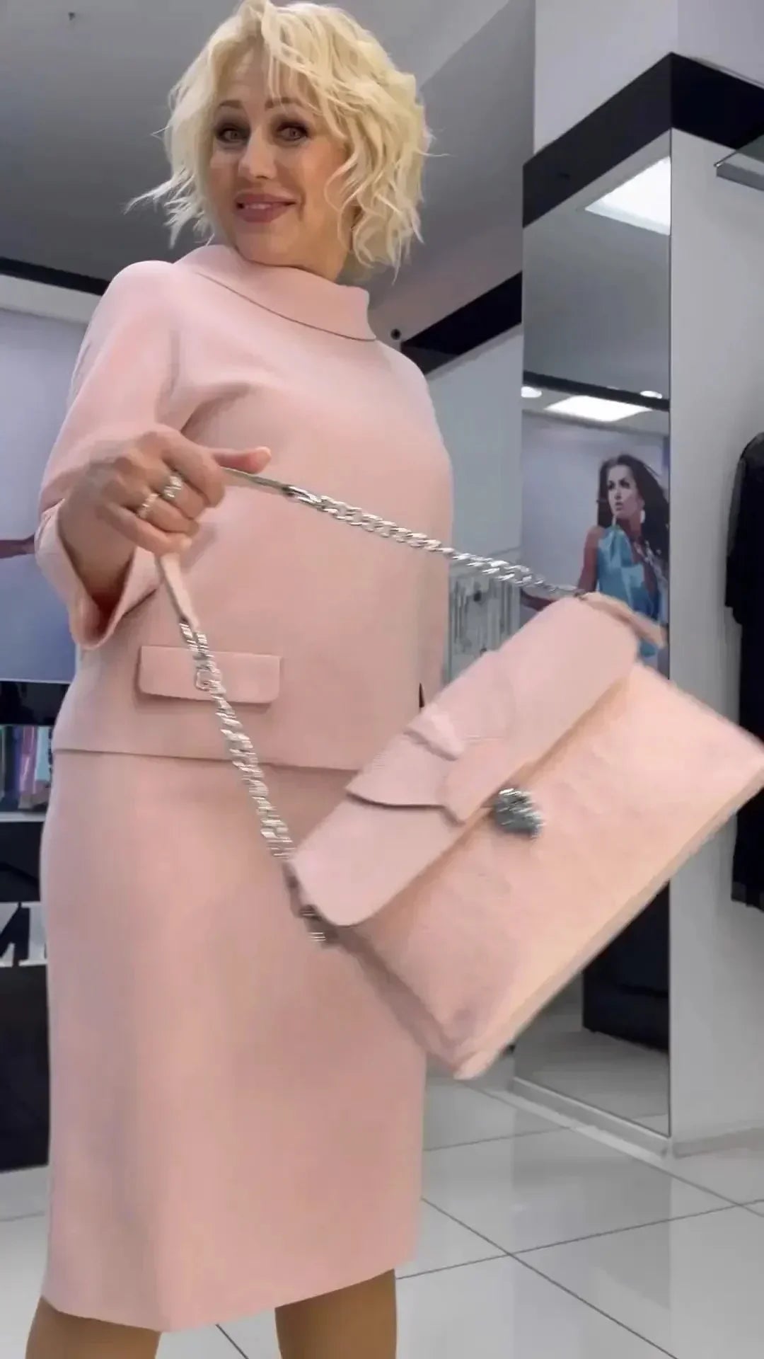 Ensemble élégant et tendance pour femmes - vêtements d'automne et d'hiver