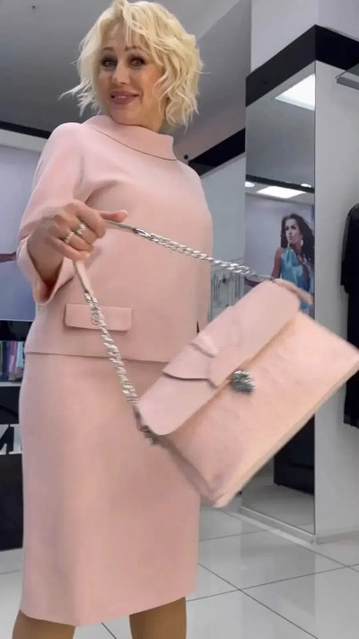 Ensemble élégant et tendance pour femmes - vêtements d'automne et d'hiver