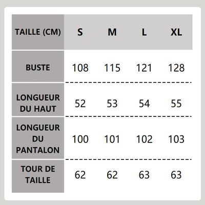 Ensemble 2 pièces d'automne : haut à col rond et pantalon à cordon