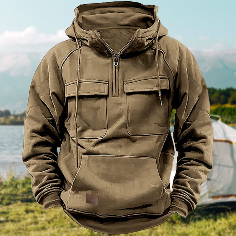 Veste Sweat-shirt à Capuche Décontractée pour Homme