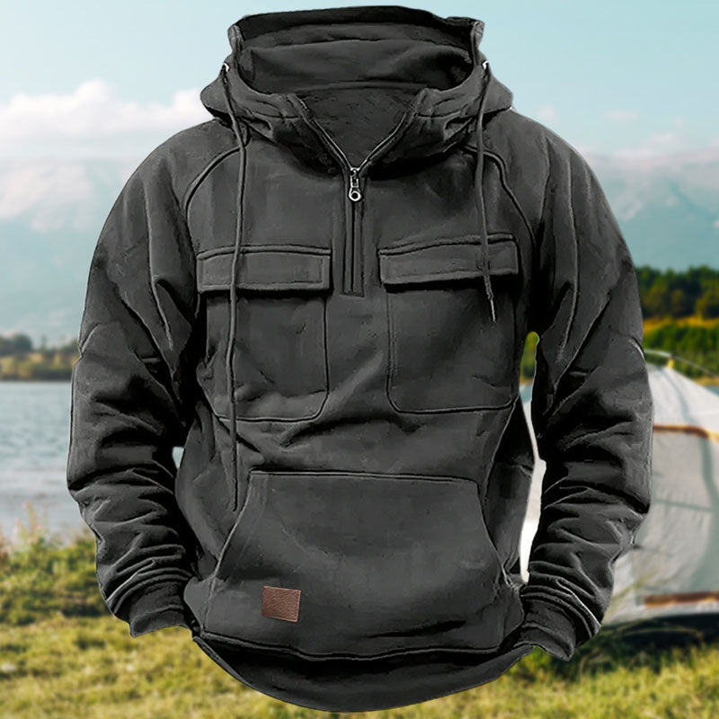 Veste Sweat-shirt à Capuche Décontractée pour Homme