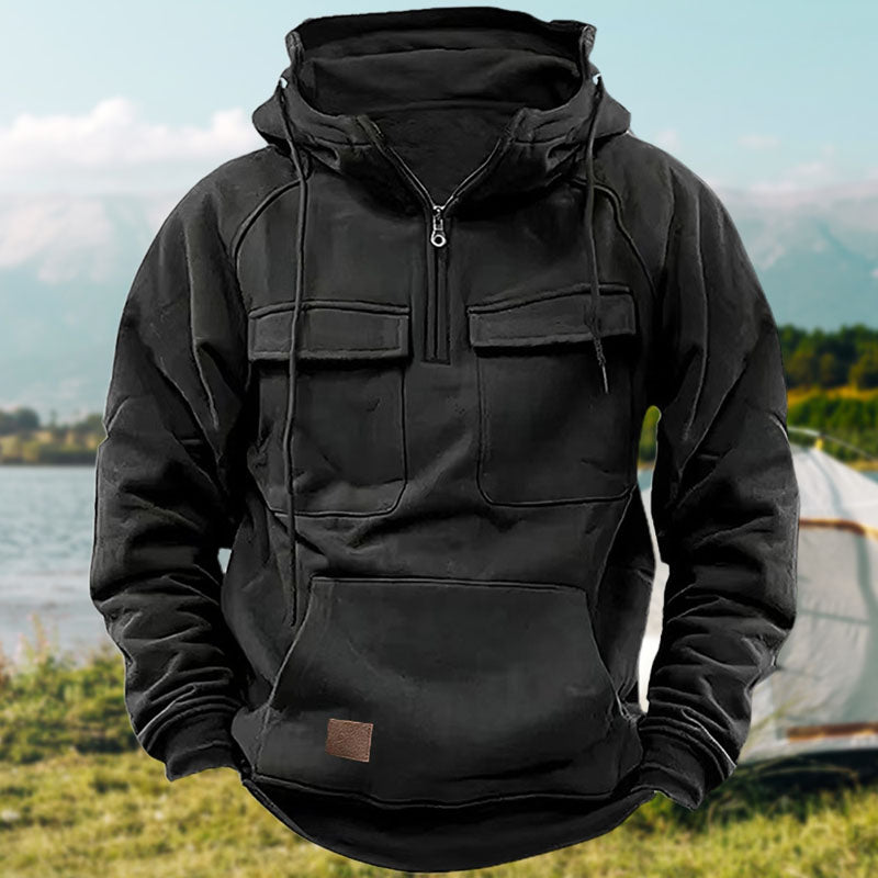 Veste Sweat-shirt à Capuche Décontractée pour Homme