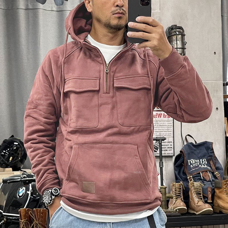Veste Sweat-shirt à Capuche Décontractée pour Homme