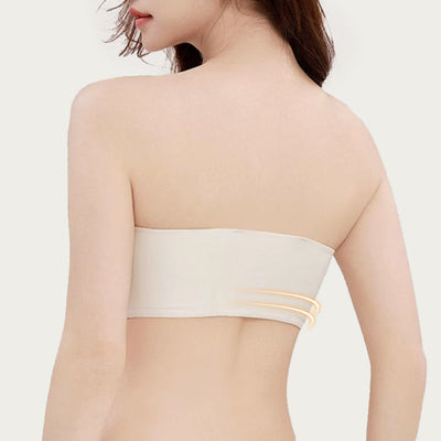 Soutien-gorge Push-up à Fermeture Frontale avec Bretelles Invisibles