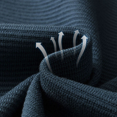 Pull décontracté à manches longues et fermeture éclair de haute qualité pour hommes, 100 % coton