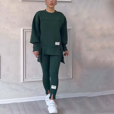 Ensemble sweat-shirt et leggings décontractés pour femmes