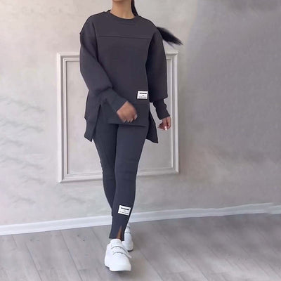 Ensemble sweat-shirt et leggings décontractés pour femmes